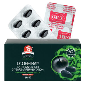 Dr. Ohhira STANDARD box of 60 capsules with a blister pack